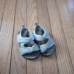 Carter's Iridescent Pastel Toddler Sandals